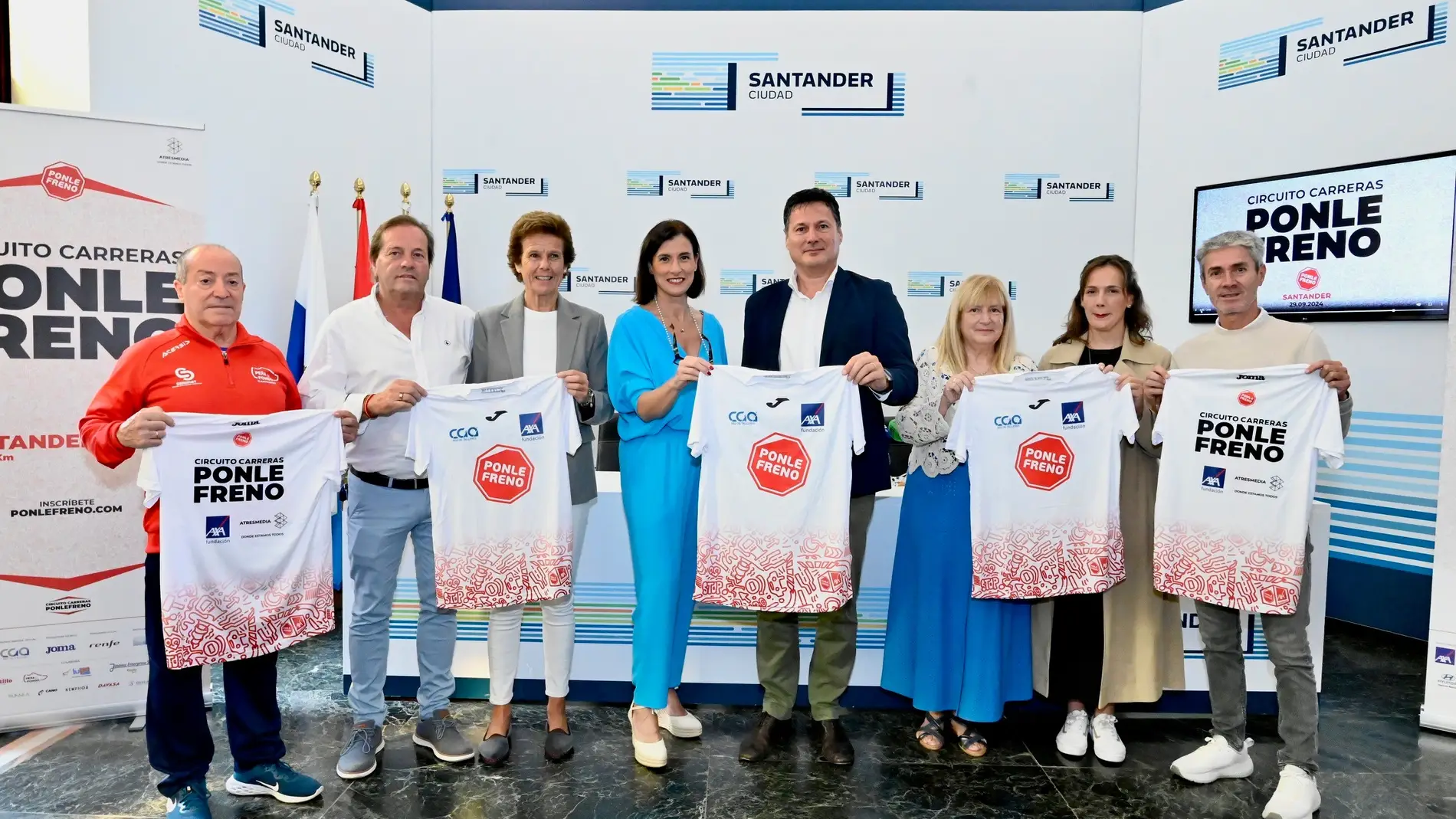 Santander acogerá el domingo 29 de septiembre la carrera solidaria ‘Ponle freno’ Santander acogerá el domingo 29 de septiembre la carrera solidaria ‘Ponle freno’
