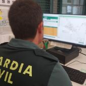 Un agente de la Guardia Civil, en una imagen de archivo