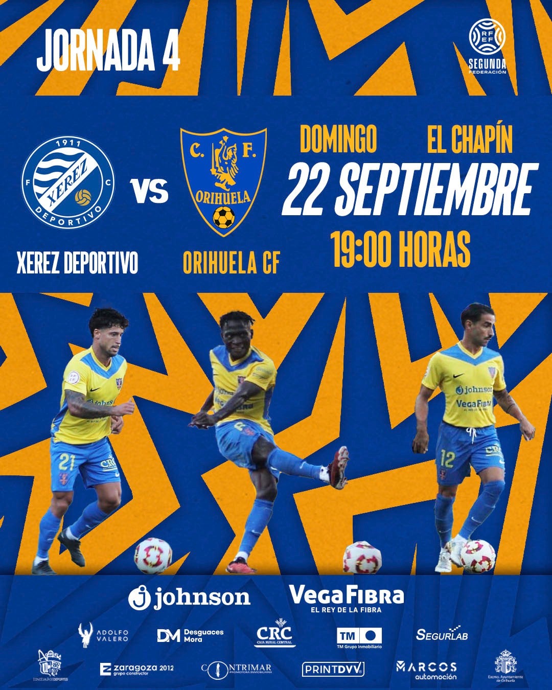 El Orihuela CF busca mejorar sus registros ante el Xerez Deportivo en la 4ª jornada de Segunda RFEF El Orihuela CF busca mejorar sus registros ante el Xerez Deportivo en la 4ª jornada de Segunda RFEF