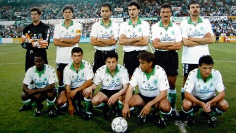 Plantilla del Racing en la temporada 92/93