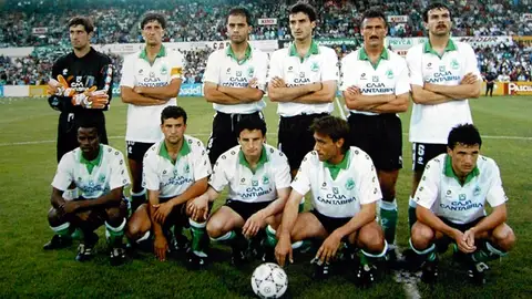 Plantilla del Racing en la temporada 92/93 Plantilla del Racing en la temporada 92/93