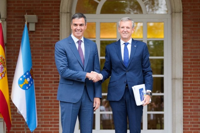 Alfonso Rueda lamenta la falta de «concreciones» por parte de Pedro Sánchez en la reunión en Moncloa Alfonso Rueda lamenta la falta de «concreciones» por parte de Pedro Sánchez en la reunión en Moncloa