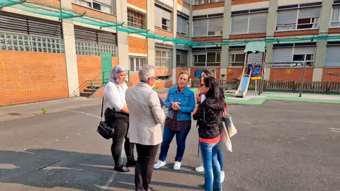 Comienzan las obras en el Colegio Público Rey Pelayo Comienzan las obras en el Colegio Público Rey Pelayo