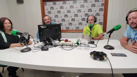 Juani Palencia, Sebastián Marín, Carlos Prado y José García de Mateos Juani Palencia, Sebastián Marín, Carlos Prado y José García de Mateos