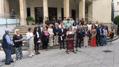 Lectura del manifiesto en Ciudad Real