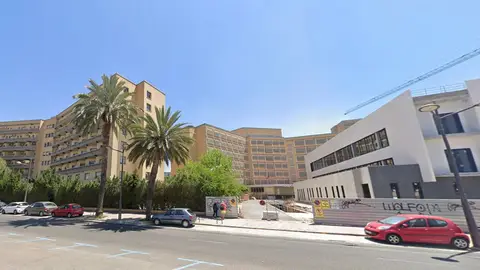 Imagen actual de las instalaciones del antiguo hospital La Fe derribos
