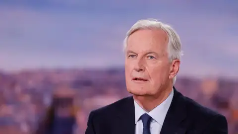 El primer ministro francés, Michel Barnier El primer ministro francés, Michel Barnier