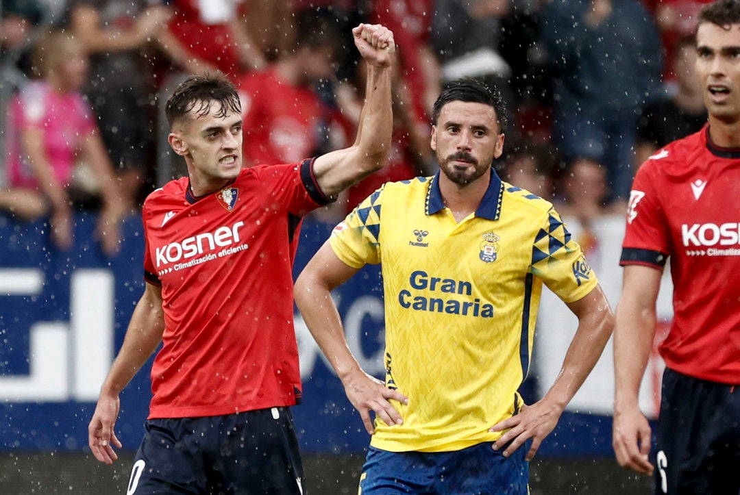 Osasuna vence a Las Palmas en El Sadar Osasuna vence a Las Palmas en El Sadar