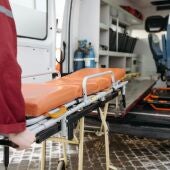 Imagen de archivo de una ambulancia