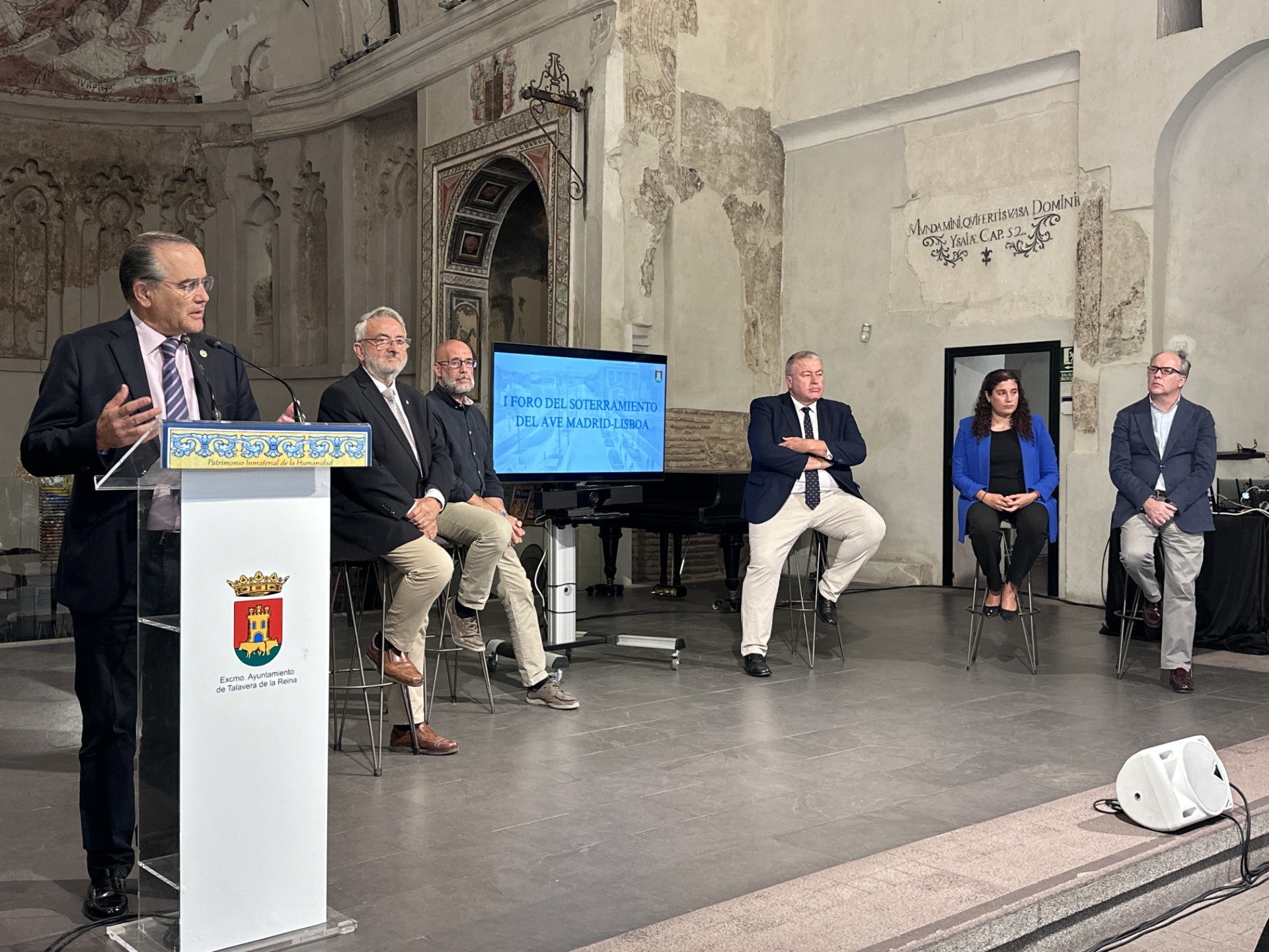 Talavera realiza el 'I Foro del Soterramiento' Talavera realiza el 'I Foro del Soterramiento'