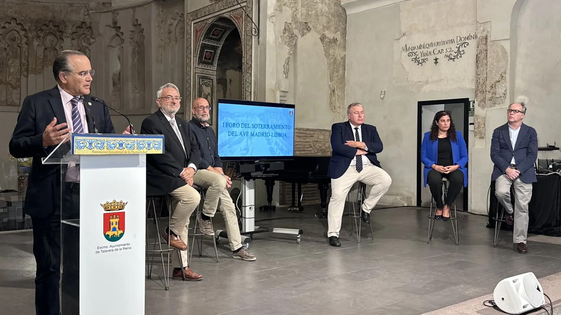 Talavera realiza el 'I Foro del Soterramiento' Talavera realiza el 'I Foro del Soterramiento'