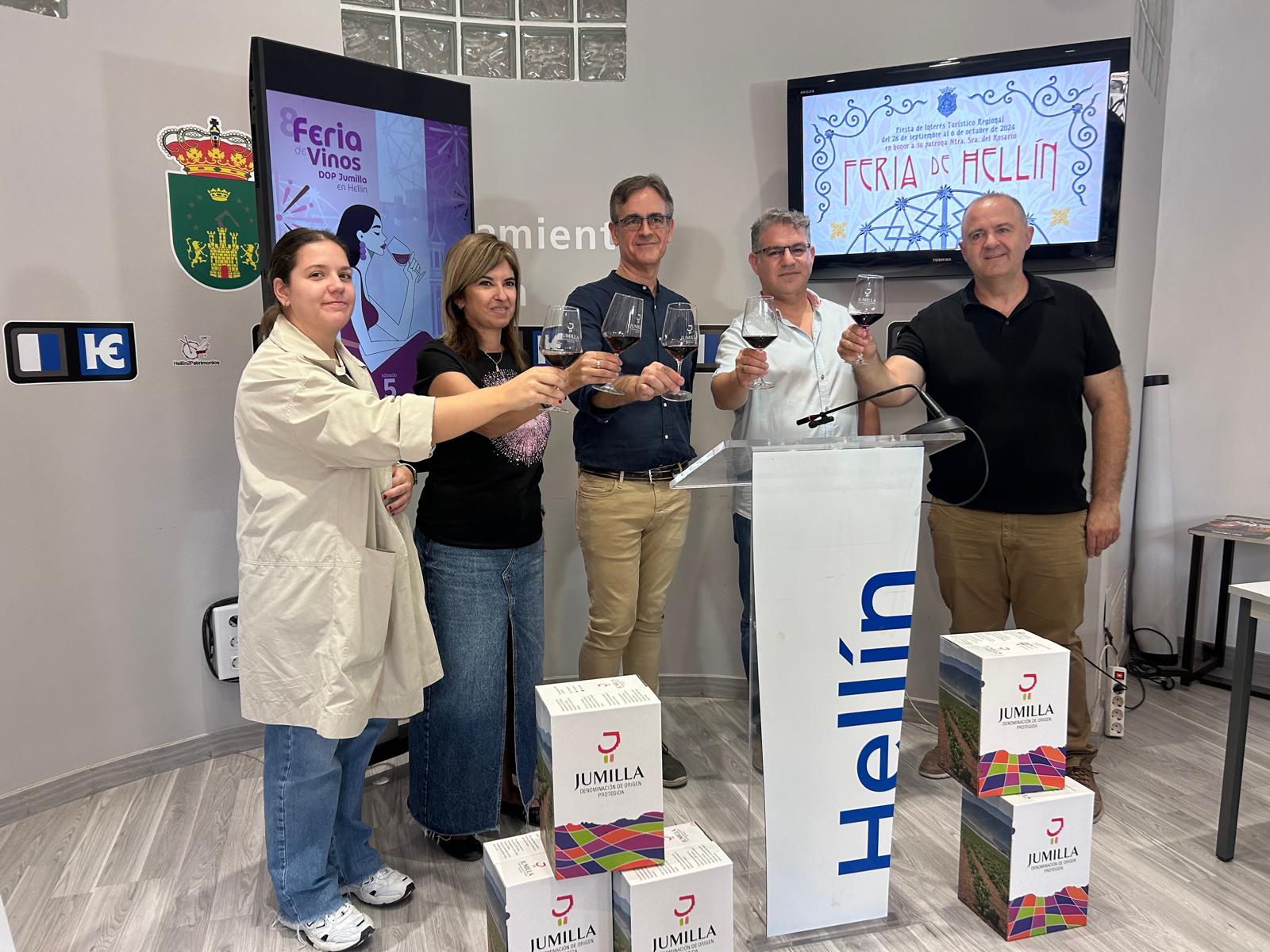 La VIII feria de vinos DOP Jumilla en Hellín vuelve el segundo sábado de la feria La VIII feria de vinos DOP Jumilla en Hellín vuelve el segundo sábado de la feria