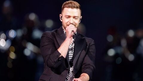 Justin Timberlake, en uno de sus conciertos