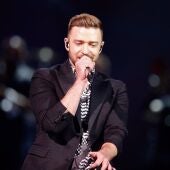 Justin Timberlake, en uno de sus conciertos
