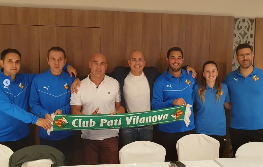 Pau Viadel: "L'objectiu de la temporada del CP Vilanova és acabar als primers llocs per poder disputar el play-off" Pau Viadel: "L'objectiu de la temporada del CP Vilanova és acabar als primers llocs per poder disputar el play-off"