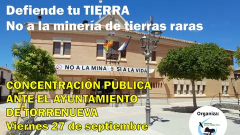 Cartel de la concentración en Torrenueva Cartel de la concentración en Torrenueva