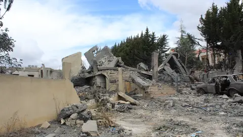 Nueva oleada de bombardeos en el sur de Líbano Nueva oleada de bombardeos en el sur de Líbano