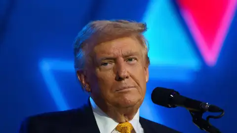 El candidato presidencial republicano Donald Trump El candidato presidencial republicano Donald Trump