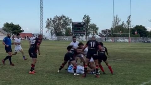 El Huesitos Rugby La Vila gana su primer amistoso (31-10) pero necesita mejorar la fluidez de su juego