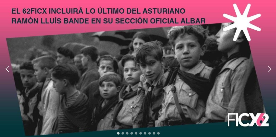 El FICX incluirá lo último del asturiano Ramón Lluís Bande en la sección oficial 'Albar' El FICX incluirá lo último del asturiano Ramón Lluís Bande en la sección oficial 'Albar'