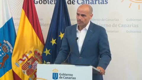 El portavoz del Gobierno de Canarias, Alfonso Cabello detalla los aspectos del requerimiento enviado al Estado