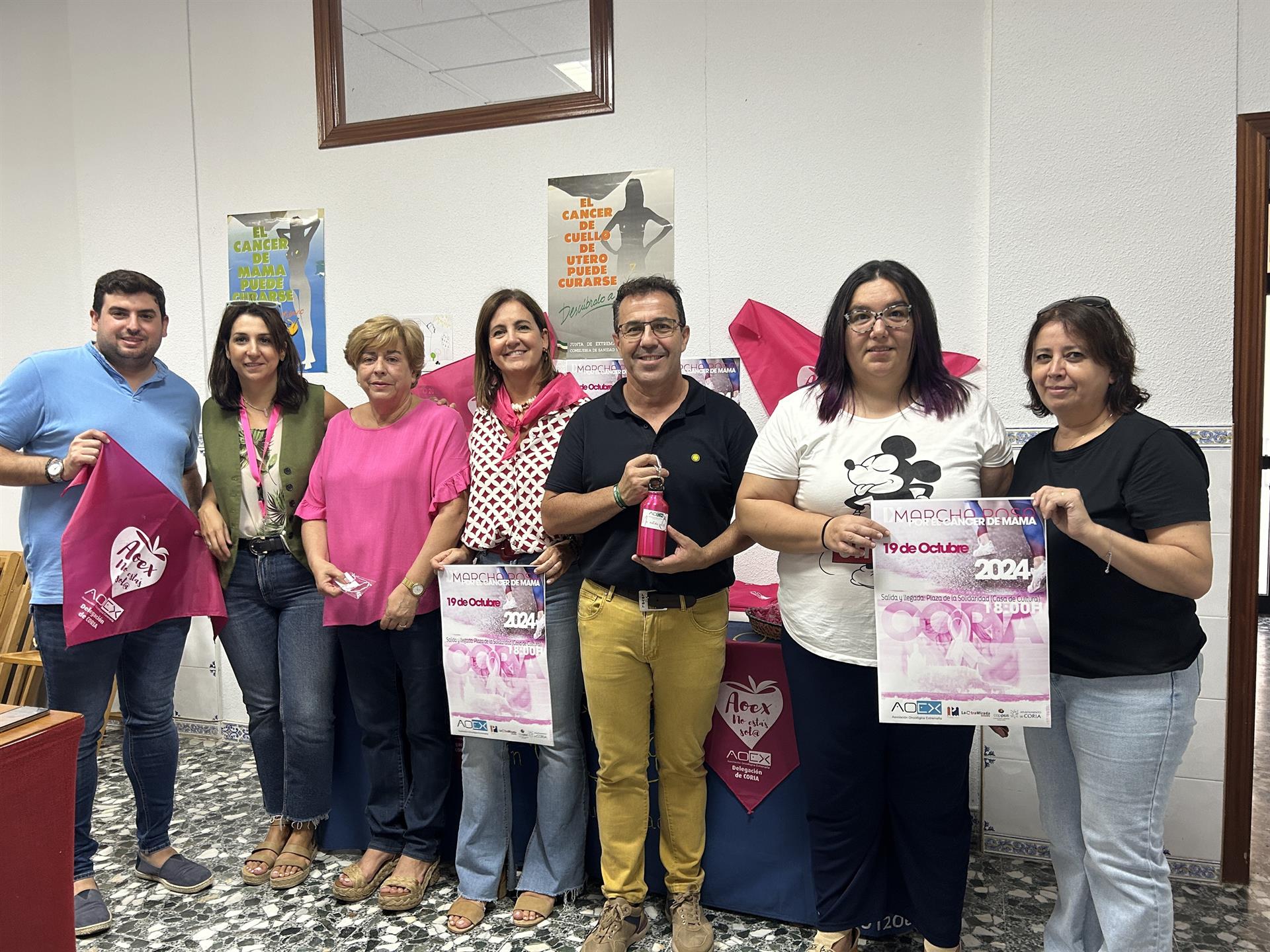Coria celebrará el 19 de octubre una nueva edición de su Marcha Rosa a beneficio de la lucha contra el cáncer Coria celebrará el 19 de octubre una nueva edición de su Marcha Rosa a beneficio de la lucha contra el cáncer
