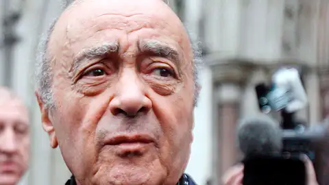 El escándalo Harrods: Mohamed Al Fayed, acusado de violar, humillar y amenazar a empleadas durante años El escándalo Harrods: Mohamed Al Fayed, acusado de violar, humillar y amenazar a empleadas durante años