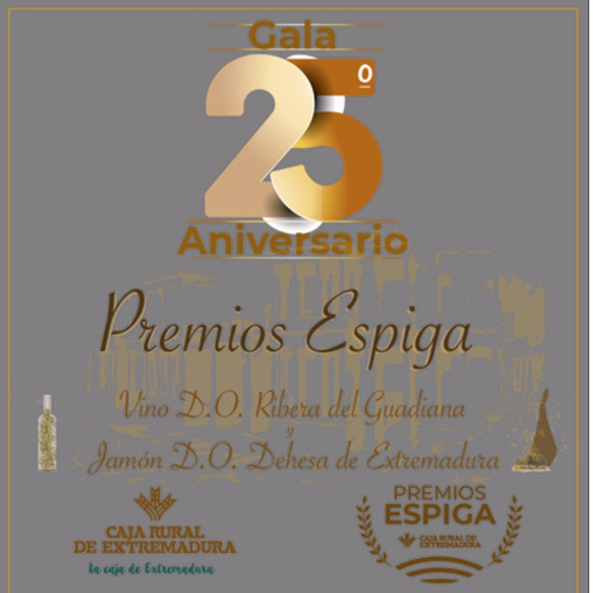 Caja Rural de Extremadura celebra este miércoles el 25ª Aniversario de sus Premios Espiga con un acto en el Teatro Romano de Mérida Caja Rural de Extremadura celebra este miércoles el 25ª Aniversario de sus Premios Espiga con un acto en el Teatro Romano de Mérida