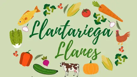 Detalle del cartel de Llantariega Detalle del cartel de Llantariega