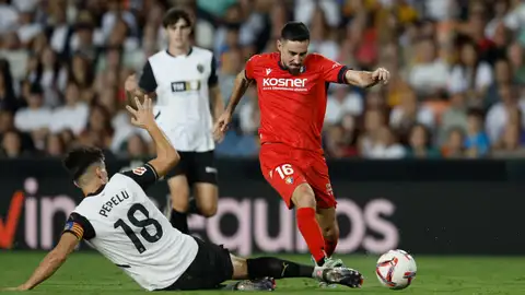 Valencia y Osasuna firman las tablas en Mestalla Valencia y Osasuna firman las tablas en Mestalla