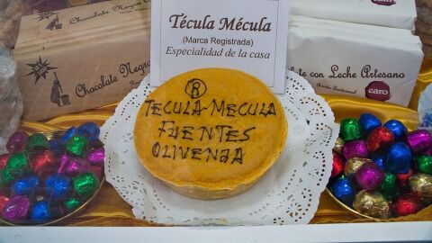 T&eacute;cula M&eacute;cula, dulce de Olivenza
