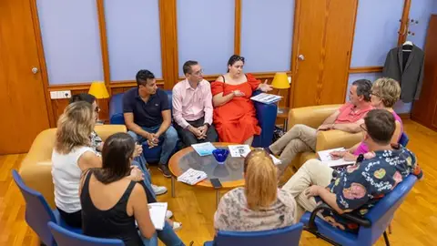 Reunión para preparar la Jornada Comarcal del Voluntariado Reunión para preparar la Jornada Comarcal del Voluntariado