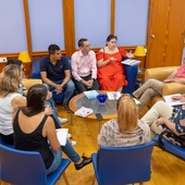 Reunión para preparar la Jornada Comarcal del Voluntariado Reunión para preparar la Jornada Comarcal del Voluntariado