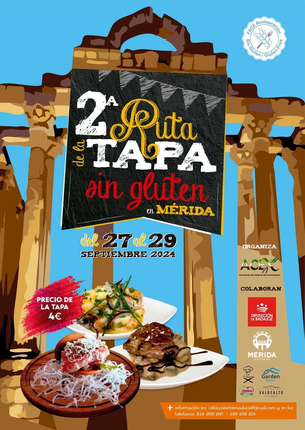 6 establecimientos de hostelería participan este fin de semana en la II Ruta de la Tapa sin gluten 6 establecimientos de hostelería participan este fin de semana en la II Ruta de la Tapa sin gluten