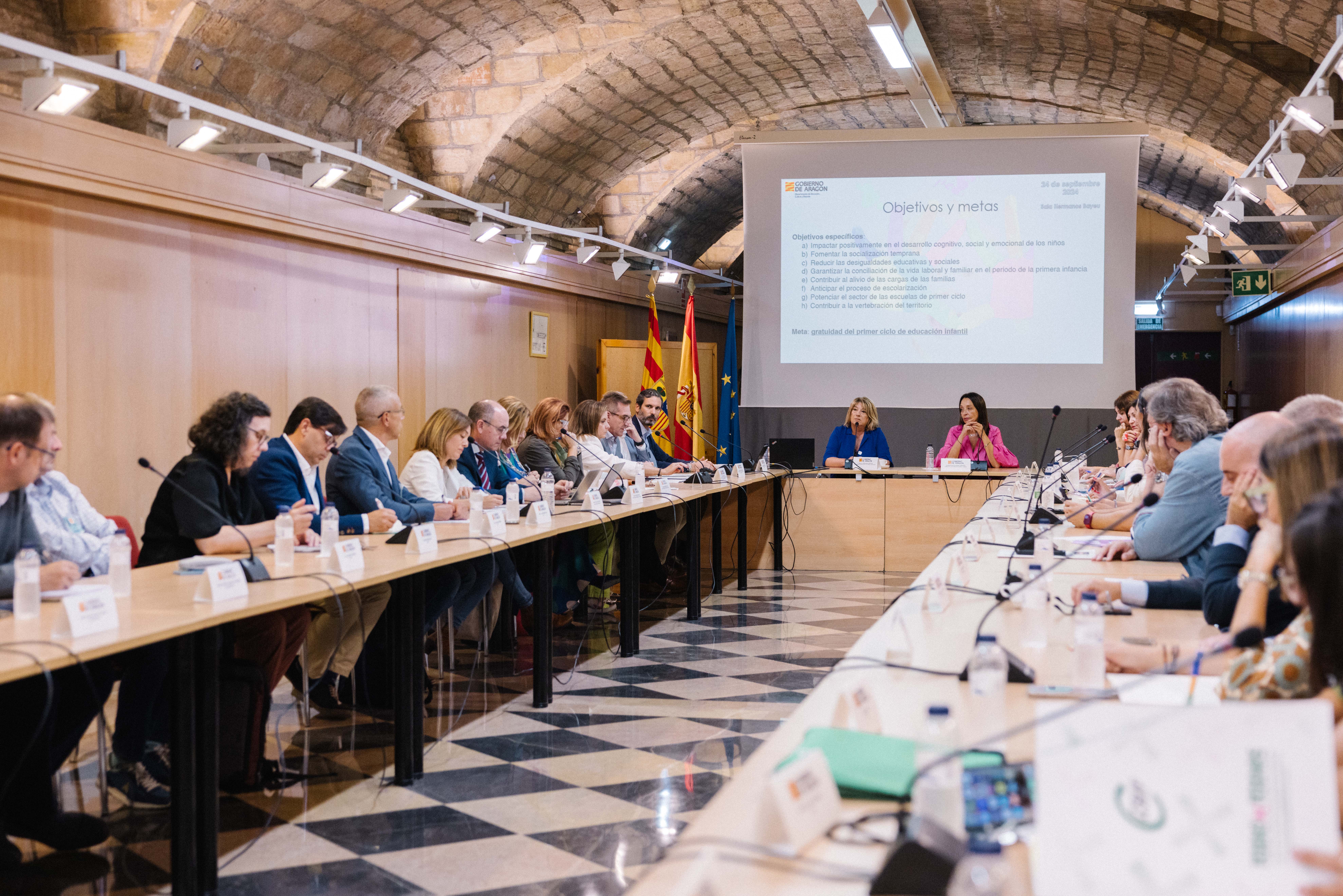 Aragón empieza a estudiar la gratuidad de la educación 0-3 años Aragón empieza a estudiar la gratuidad de la educación 0-3 años