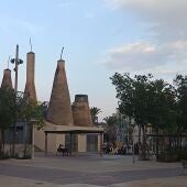 Plaza de las Chimeneas de Elche.