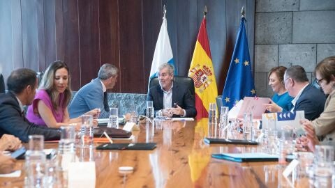 Imagen de una reuni&oacute;n del Consejo de Gobierno de Canarias