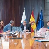 Imagen de una reunión del Consejo de Gobierno de Canarias