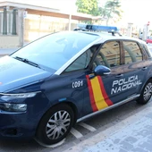 Imagen de un coche de la Policía Nacional. Imagen de un coche de la Policía Nacional.