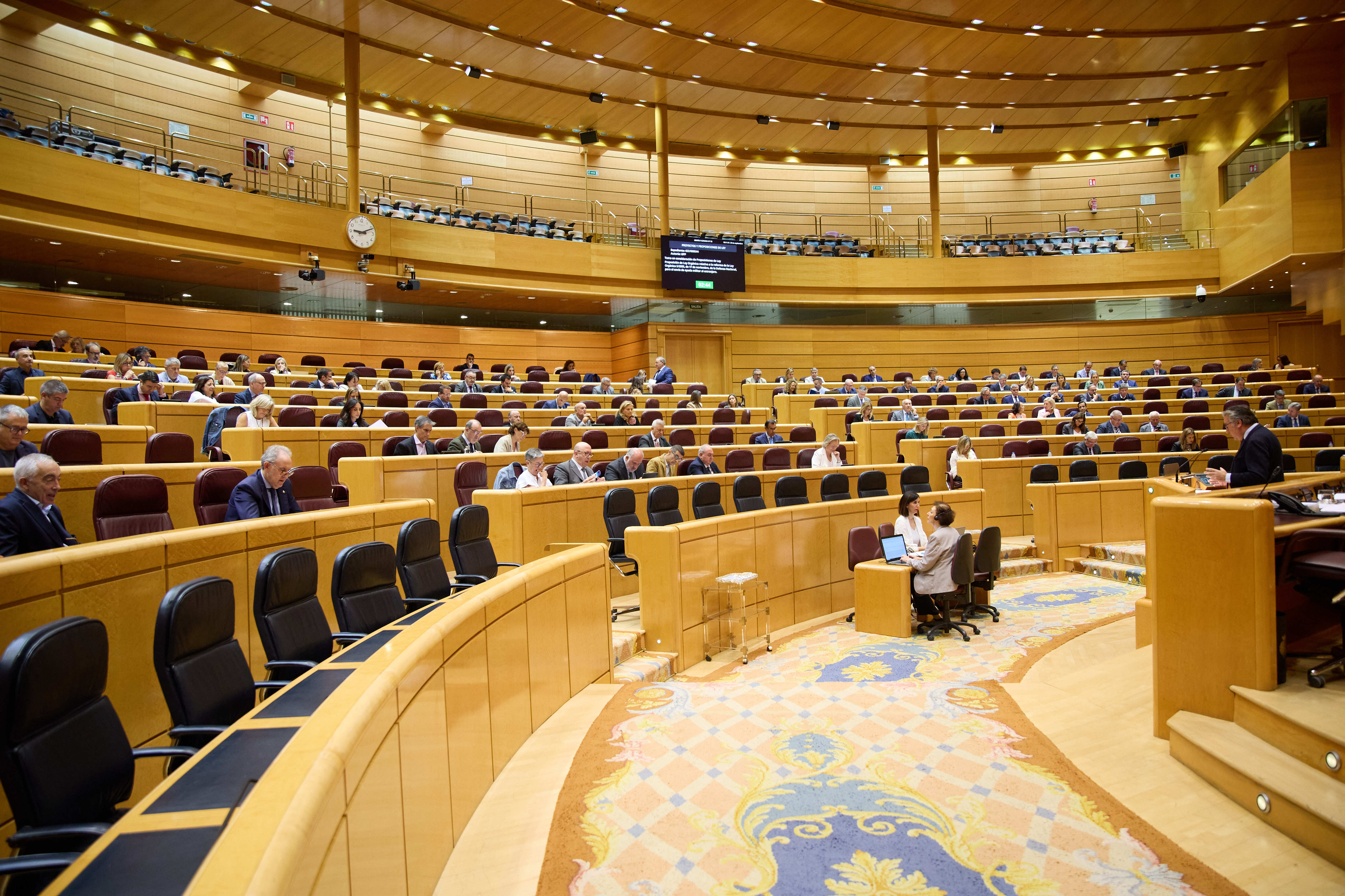 El PP tumba la propuesta de extender el uso de las lenguas cooficiales en el Senado El PP tumba la propuesta de extender el uso de las lenguas cooficiales en el Senado