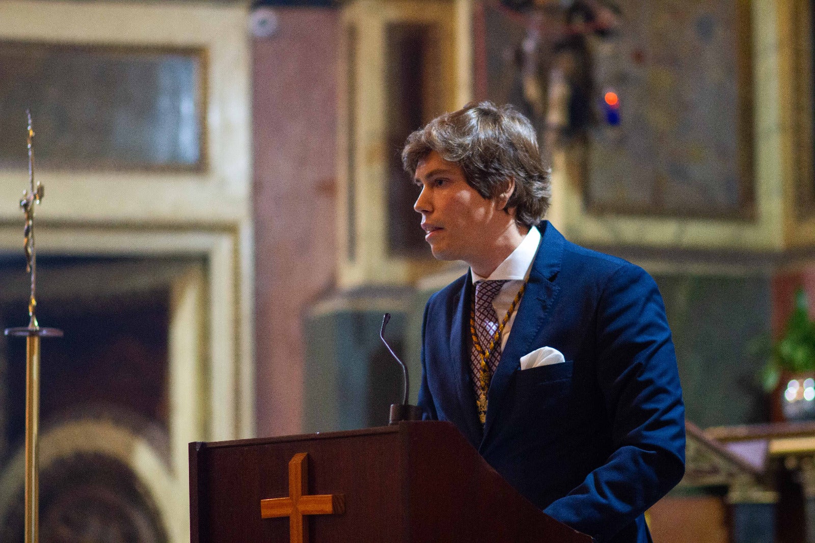 Miguel Sastre Uyá, pregonero de la Semana Santa 2025 de Cádiz Miguel Sastre Uyá, pregonero de la Semana Santa 2025 de Cádiz