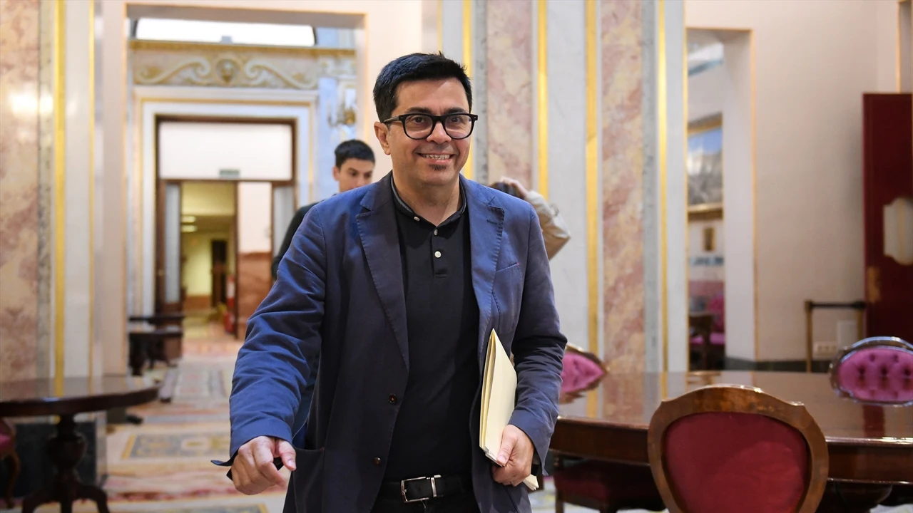 El diputado de Sumar, Gerardo Pisarello, en una foto de archivo