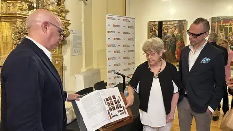 Un libro analiza al detalle las tablas del antiguo retablo de Sijena Un libro analiza al detalle las tablas del antiguo retablo de Sijena
