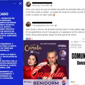 Repercusión en redes del concierto ficticio Repercusión en redes del concierto ficticio