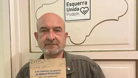 Manolo Copé, portavoz de Esquerra Unida-Podem Manolo Copé, portavoz de Esquerra Unida-Podem