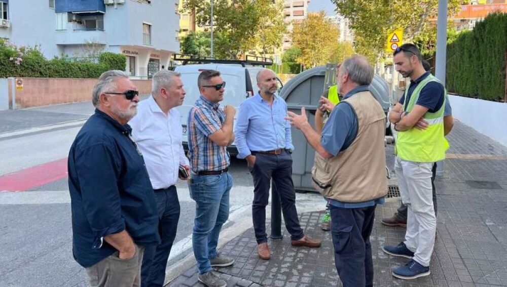 Benidorm termina el asfaltado de Els Tolls tras las obras de renovación de pluviales
