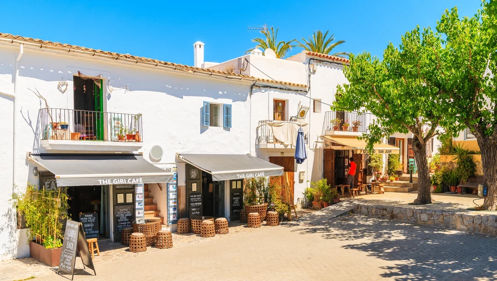 El pueblo de Sant Joan de Labritja tiene rincones espectaculares El pueblo de Sant Joan de Labritja tiene rincones espectaculares