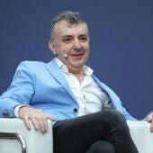 Manuel Vilas, durante la 18ª edición de ‘La Noche de los Libros’, en la Real Casa de Correos.