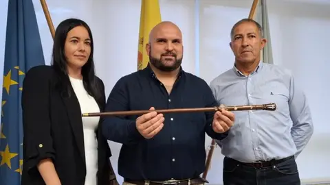 Pablo Barcia, nuevo alcalde de Mondariz. Foto del PP en X Pablo Barcia, nuevo alcalde de Mondariz. Foto del PP en X