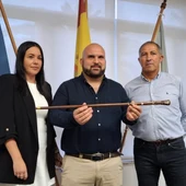 Pablo Barcia, nuevo alcalde de Mondariz. Foto del PP en X Pablo Barcia, nuevo alcalde de Mondariz. Foto del PP en X